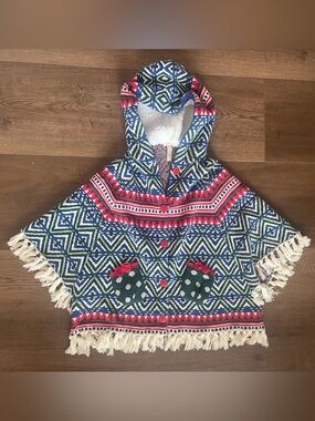 Matilda Jane A Caroling We Go Sweater Poncho 6